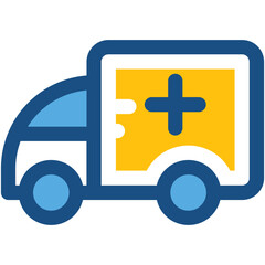 Obraz premium Ambulance Vector Icon