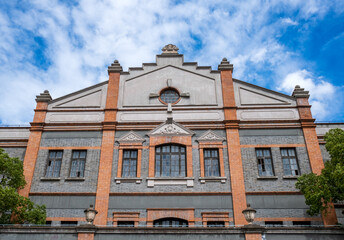 building in the town country