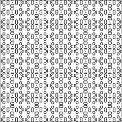 Abstract patterns.Abstract shapes from lines. Vector graphics for design. Black and white pattern.