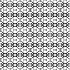 Abstract patterns.Abstract shapes from lines. Vector graphics for design. Black and white pattern.