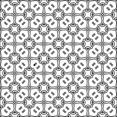 Abstract patterns.Abstract shapes from lines. Vector graphics for design. Black and white pattern.