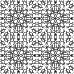 Abstract patterns.Abstract shapes from lines. Vector graphics for design. Black and white pattern.