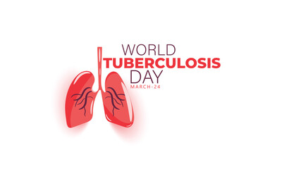 World Tuberculosis Day. background, banner, card, poster, template. Vector illustration.