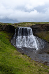 waterfall in iceland