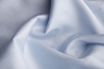 Blue fabric cloth background texture