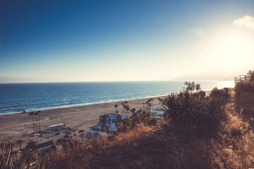 Amazing City Street View, Los Angeles, Santa Monica, California, USA