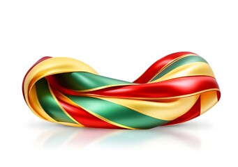 red and yellow ribbon