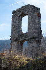 Burgruine Stecklenberg in Sachsen-Anhalt
