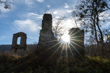 Burgruine Stecklenberg in Sachsen-Anhalt