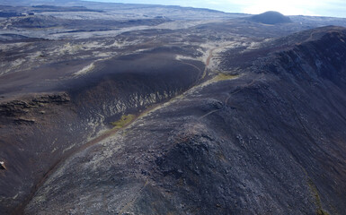 Iceland Lavafeld Fagradalsfjall