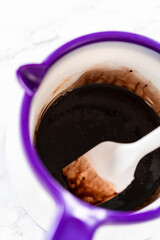 Cocoa Grease-Candy Melting Pot Bundt Prep