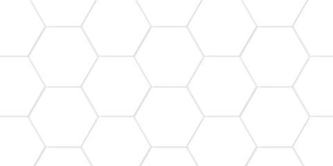 Background hexagons White Hexagonal Luxury honeycomb grid White Pattern. Vector Illustration. 3D Futuristic abstract honeycomb mosaic white background. seamless wallpaper mesh cell texture.