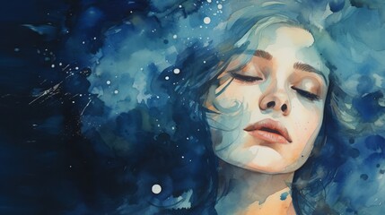 portrait of a person with eyes