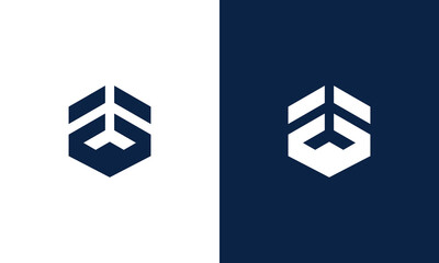 letter ff monoline logo design vector