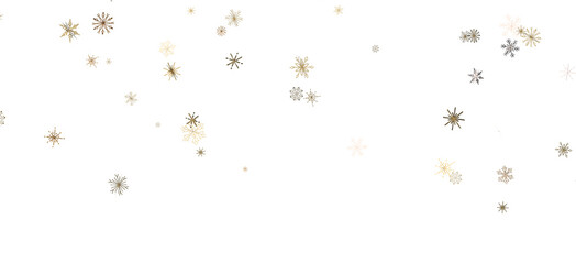 Winter christmas sky with falling snow - obrazy, fototapety, plakaty