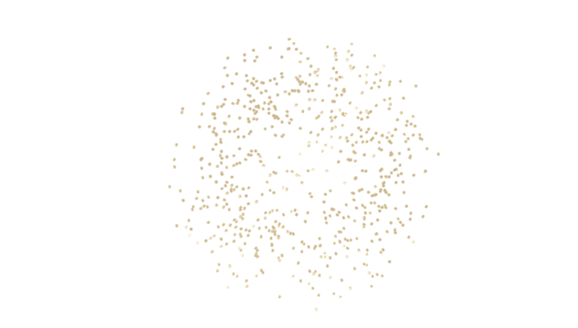 Motion of digital data flow. Communication and technology network concept with moving lines and dots