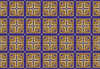 Seamless pattern with symmetric geometric ornament. . For your design, Wallpaper, presentation, banner, page cover. 