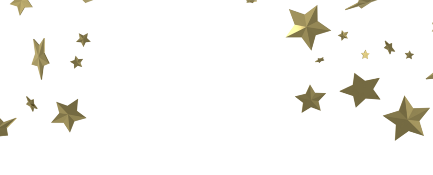 XMAS Glossy 3D Christmas star icon. Design element for holidays. -