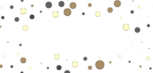 Shimmering Bliss: Mesmeric 3D Illustration Depicting Glistening gold Confetti