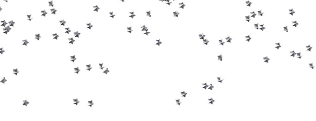 XMAS Glossy 3D Christmas star icon. Design element for holidays. -