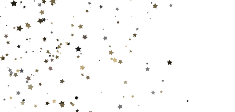 Heavenly Golden Shower: 3D Illustration Brings the Beauty of Stars to Life