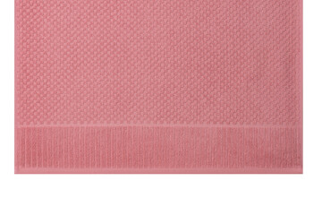 multi-colored Terry cotton bath towels, isolate 