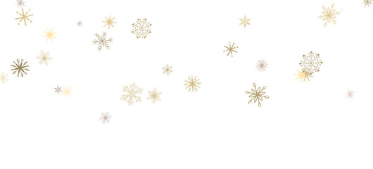 Magical Snow Cascade: Mind-Blowing 3D Illustration of Falling Christmas Snowflakes