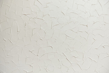 Beige wall texture with decorative putty