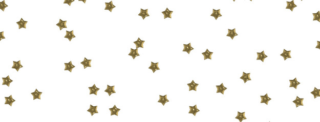 XMAS Stars - Glossy 3D Christmas star icon. Design element for holidays. -
