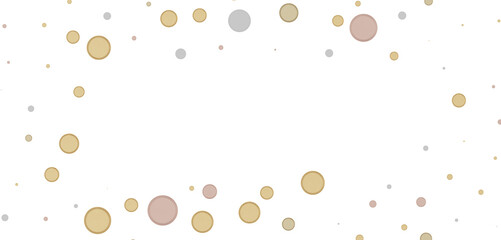 Radiant Festivity: Spectacular 3D Illustration Showcasing Radiating gold Confetti