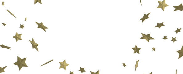 XMAS golden stars -