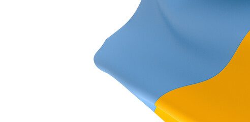 Virtual Heritage: Enchanting 3D Ukraine Flag Preserves Culture