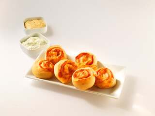 Pizzanini, Pizzabrötchen, Pizza, Italien, Fastfood,