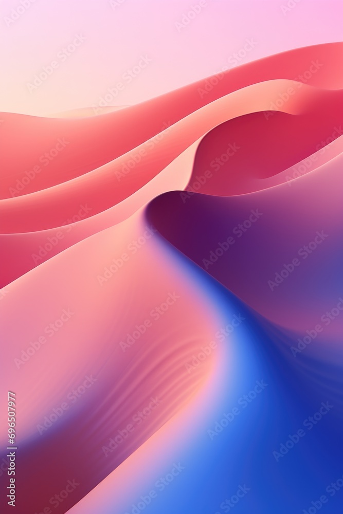 Aufkleber an abstract background featuring pink and blue colors with the texture of sand dunes. perfect for va