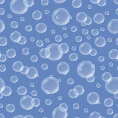 soap air bubbles in 3d style background