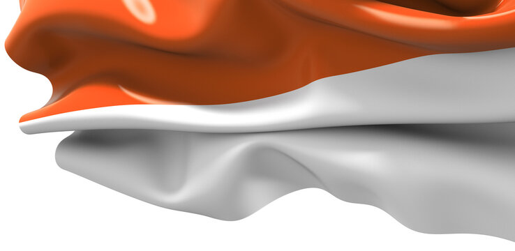  Red white wave abstract wallpaper