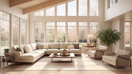 Fototapeta premium design, interior, modern, window, decoration, furniture, ideas, scandinavian, picture, cozy, frame, wood, stylish, minimalism, home, decor, background, house, bright, living, illustration, rustic, nat