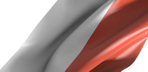  Red white wave abstract wallpaper