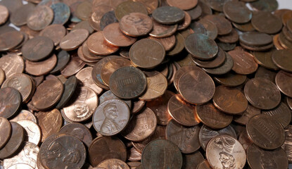 Wide Shots of Pennies