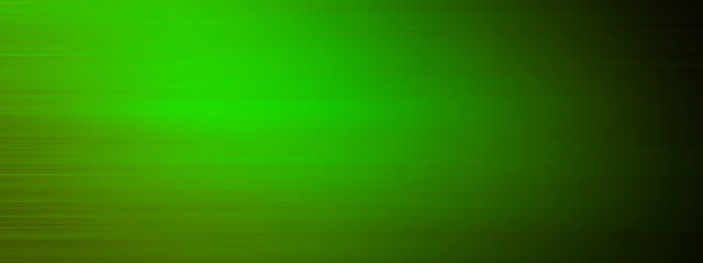 green and black gradient modern abstract background with speed line glowing movement. high-speed light effect for christmas concept background. horizontal backdrop.