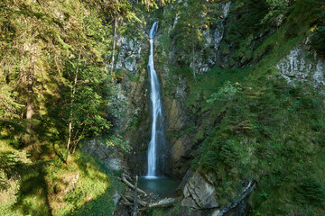 Urfall-Wasserfall, Tannheim, Tirol, Österreich