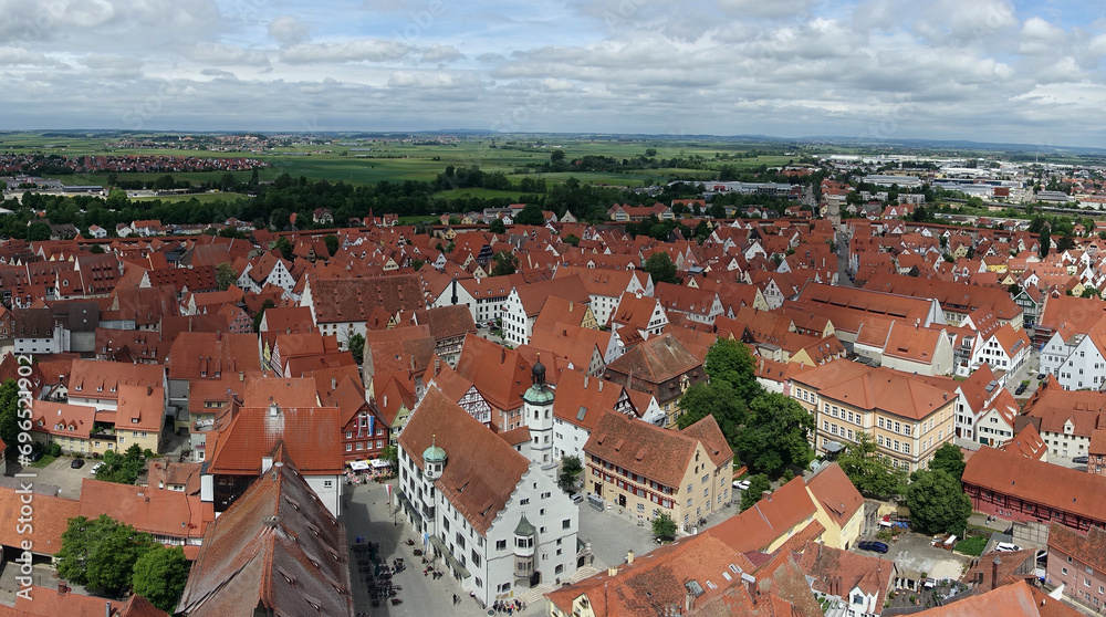 Sticker blick vom daniel in noerdlingen