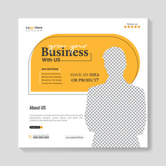 free vector live stream or online training session poster design template