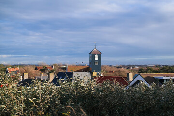 Miejscowość nadmorska, turystyczna Callantsoog w Holandii nad Morzem północnym. © Adam Sadlak