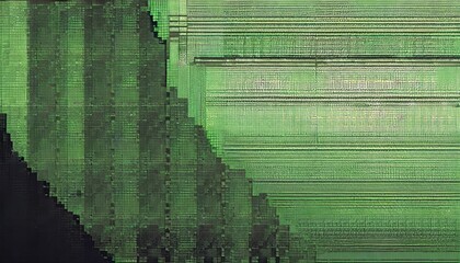 dither pattern bitmap texture tilted border vector abstract background glitch screen with flicker...
