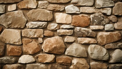 old brown stone wall background