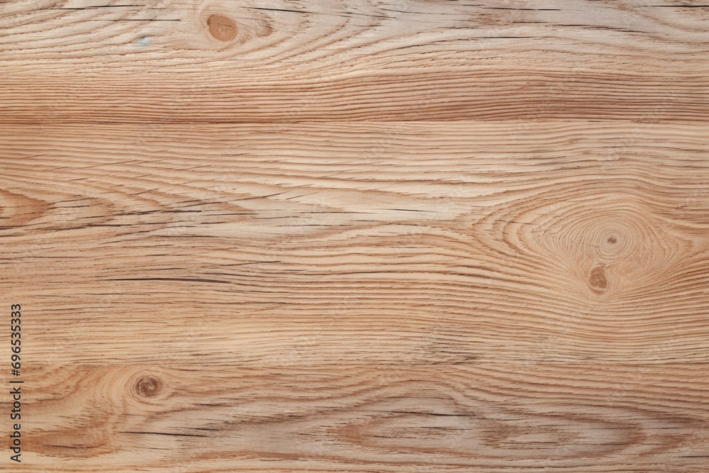 Poster Close-up view of a wooden surface with visible knots. Suitable for various design projects and backgrounds