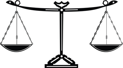 Justice Scales svg, Law Scales of Justice svg, Instant Download, SVG, PNG, EPS, dxf, pdf Digital Download Cricut Silhouette