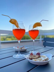 cocktail on the beach
