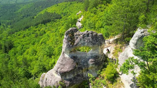 The Osmar rock monasteries are remarkable religious, cultural and educational monuments from the Second Bulgarian Kingdom
